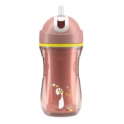 Chicco Hrnek Sport se slámkou pink, 14m+