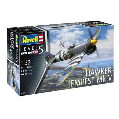 Plastic modelky letadlo 03851 - Hawker Tempest V (1:32)