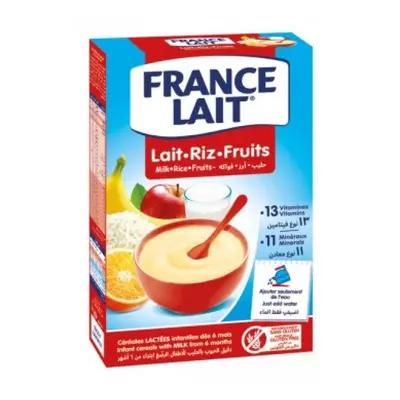 France Lait Rýžová mléčná kaše ovocná 250g