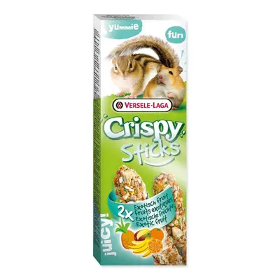 Tyčinka Versele-Laga Crispy křeček a veverka, s exotickým ovocem 110g 2ks