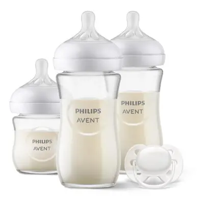 Philips AVENT Novorozenecká startovací sada Natural Response skleněná SCD878/11