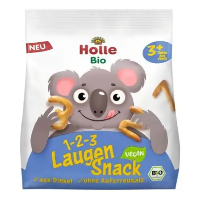 HOLLE Bio Preclíky 1-2-3 Prezel snack špaldové 80g