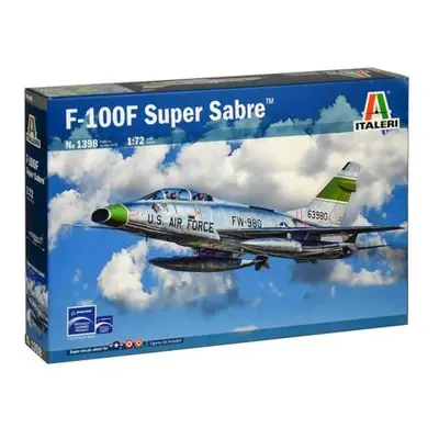 Model Kit letadlo 1398 - F-100F SUPER SABRE (1:72)