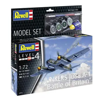 ModelSet letadlo 64972 - Junkers Ju88 A-1 "Bitva o Británii" (1:72)