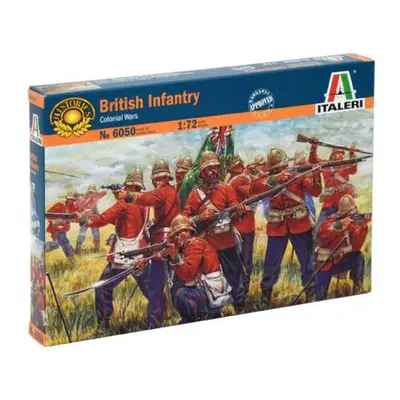 Model Kit figurky 6050 - ZULU WARS - BRITISH Infantry (1:72)