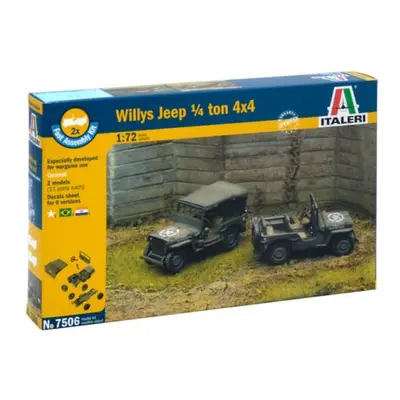 Fast Assembly military 7506 - 1/4 Ton 4x4 TRUCK (1:72)