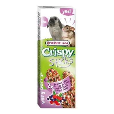 Tyčinka Versele-Laga Crispy králík a činčila, s lesním ovocem 110g 2ks