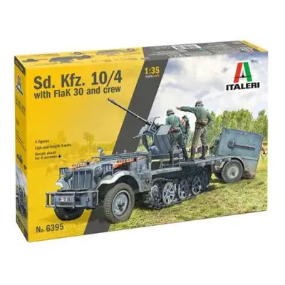 Model Kit military 6395 - Sd.Kfz 10/4 s Flak 30 a posádkou (1:35)