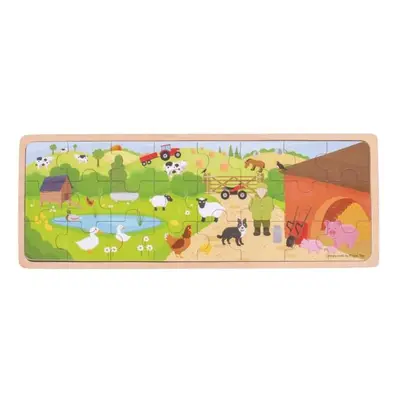 Bigjigs Toys Puzzle Na farmě