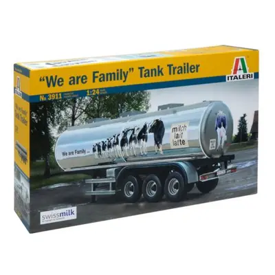 Model Kit návěs 3911 - CLASSIC TANK TRAILER "We are family" (1:24)