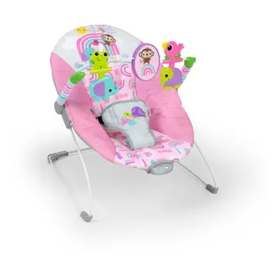 BRIGHT STARTS Lehátko vibrující Pink Paradise™ 0m+ do 9 kg