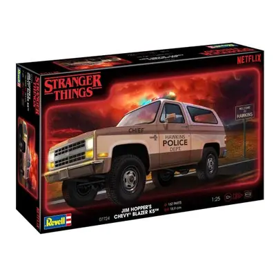 Plastic ModelKit STRANGER THINGS auto 07724 - 1985 Chevrolet K5 Blazer (1:25)