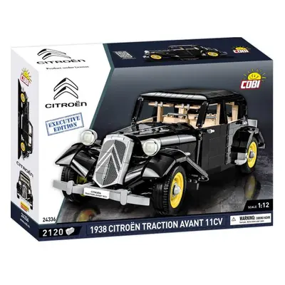 Cobi 1938 Citroen Traction Avant 11 CV, 1:12, EXECUTIVE EDITION