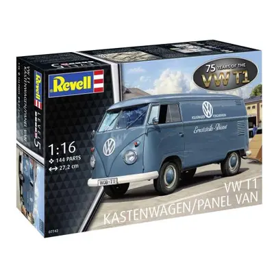 Plastic ModelKit auto 07742 - VW T1 Panel Van - 75 let VW T1 (1:16)