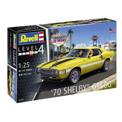 Plastic ModelKit auto 07729 - 70 Shelby Mustang GT500 (1:25)