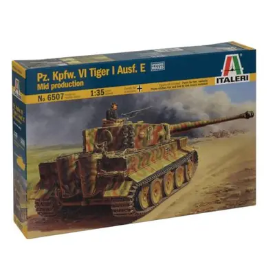 Model Kit tank 6507 - Pz.Kpfw.VI TIGER I Ausf.E mid production (1:35)