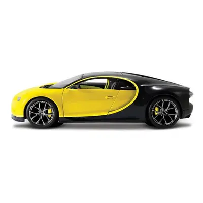 Maisto - Bugatti Chiron, žlutý-černý, Exotics, 1:24