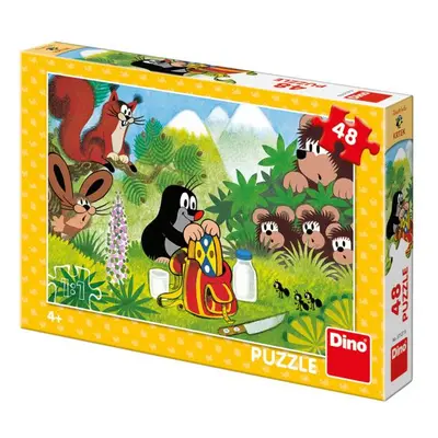 Dino Krtek a svačina 48 Puzzle