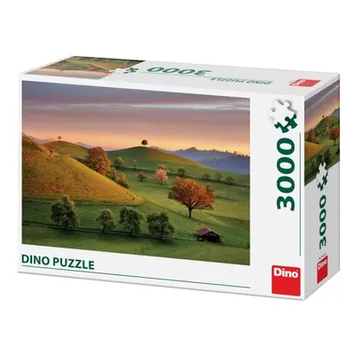 Dino POHÁDKOVÝ VÝCHOD SLUNCE 3000 Puzzle NOVÉ