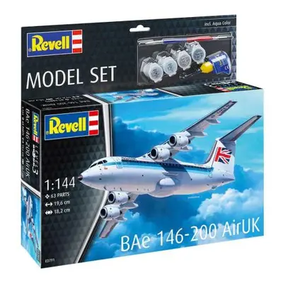 ModelSet letadlo 63791 - BAe 146 (RJ85) (1:144)