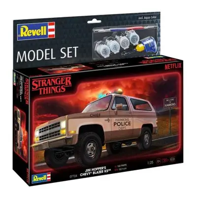 ModelSet STRANGER THINGS auto 67724 - 1985 Chevrolet K5 Blazer (1:25)