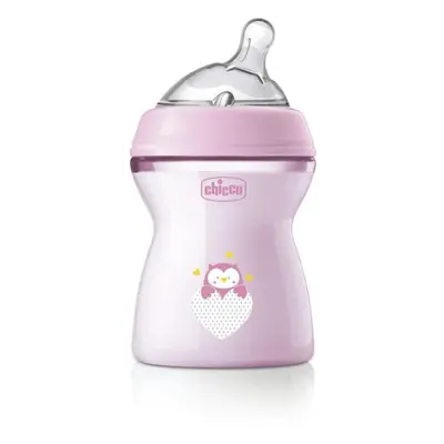 CHICCO Láhev kojenecká Natural Feeling 250 ml holka 2m+