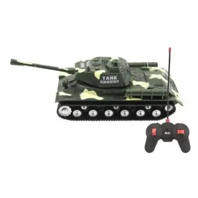 Tank RC PANTHER plast 25cm na baterie 27mHz se zvukem se světlem