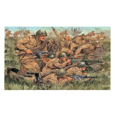 Model Kit figurky 6057 - WWII - RUSSIAN Infantry (1:72)