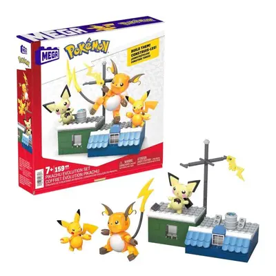 Pokémon MEGA Construction Set Pikachu Evolution Set