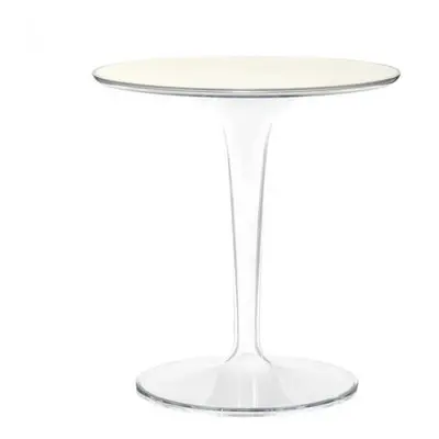 Kartell - Konferenční stolek Tip Top Glass - 48,5 cm