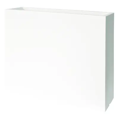 Plust - Designový květináč KUBE HIGH SLIM, 80 x 25 x70 cm - bílý