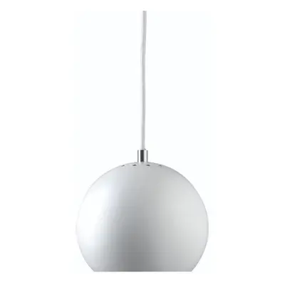 FRANDSEN - Závěsná lampa Ball, Ø18cm, matná bílá