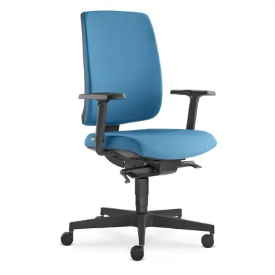 LD SEATING - Kancelářská židle LEAF 500 - černý rám