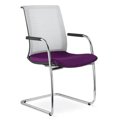 LD SEATING - Židle LYRA NET 203-Z - černý rám