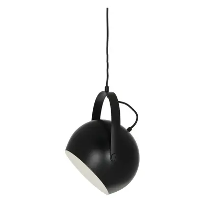 FRANDSEN - Závěsná lampa Ball s úchytkou, 19 cm, matná černá