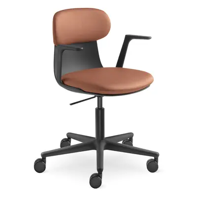 LD SEATING - Židle ZOE 220-BR s područkami