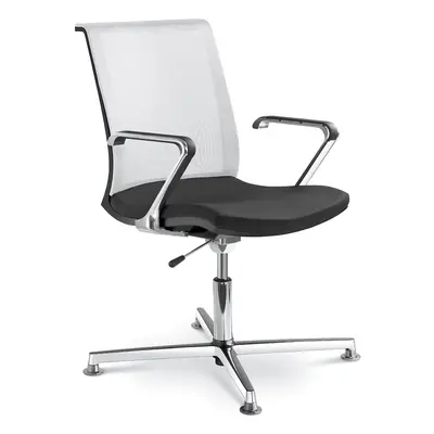 LD SEATING - Židle LYRA NET 203-F34-N6 - černý rám