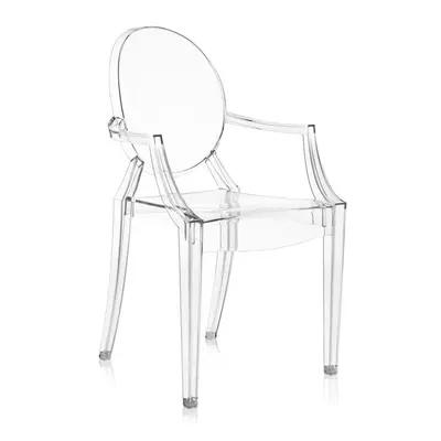 Kartell - Židle Louis Ghost, transparentní