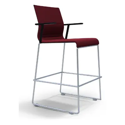 ICF - Barová židle STICK CHAIR 650 s područkami