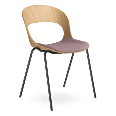 LD SEATING - Židle LOTUS LT-02-H s čalouněným sedákem