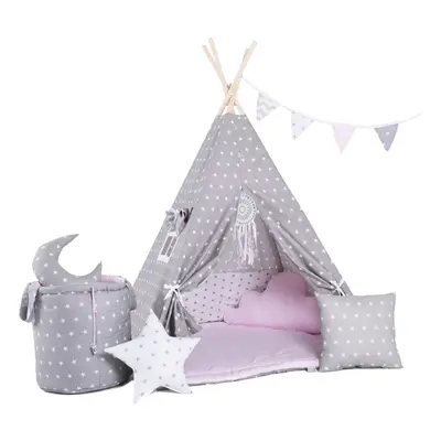 ELIS DESIGN Set teepee stan Králičí tlapka varianta: luxury