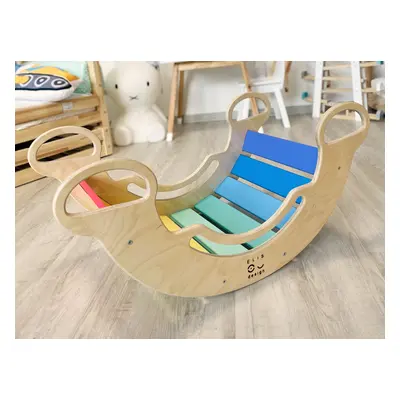 ELIS DESIGN Montessori houpačka 6in1 smile fresh