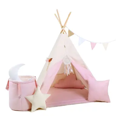 ELIS DESIGN Set teepee stan Růžové snění varianta: luxury