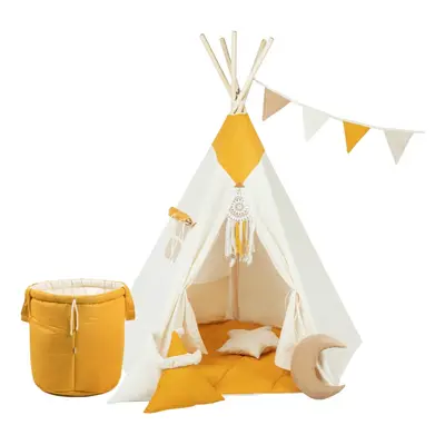 ELIS DESIGN Set teepee stan Sluneční záře - pětiúhelník varianta: luxury