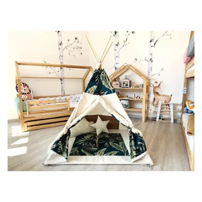 ELIS DESIGN Set teepee stan Opičky varianta: standard