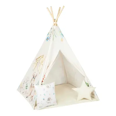 ELIS DESIGN Set teepee stan Pohoda v lese varianta: standard