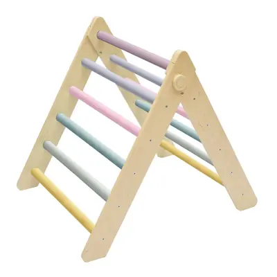 ELIS DESIGN Montessori Piklerové trojúhelník 66 cm pastelový