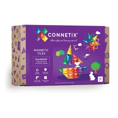 Connetix Tiles - Magnetická stavebnice 60 ks