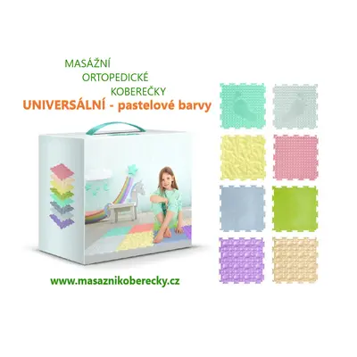 ORTODON Masážní podložky universální pastelové / UNIVERSAL PASTEL