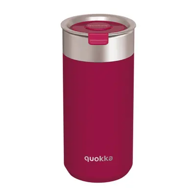 Quokka Nerezový termohrnek se sítkem Boost Maroon 400 ml